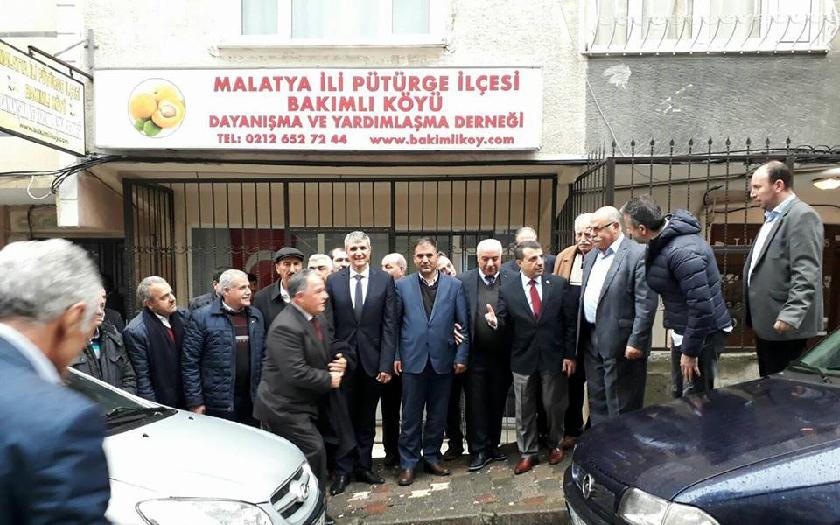 Pütürge Belediye Başkanı Mehmet POLAT'I Derneğimizde Misafir Ettik.